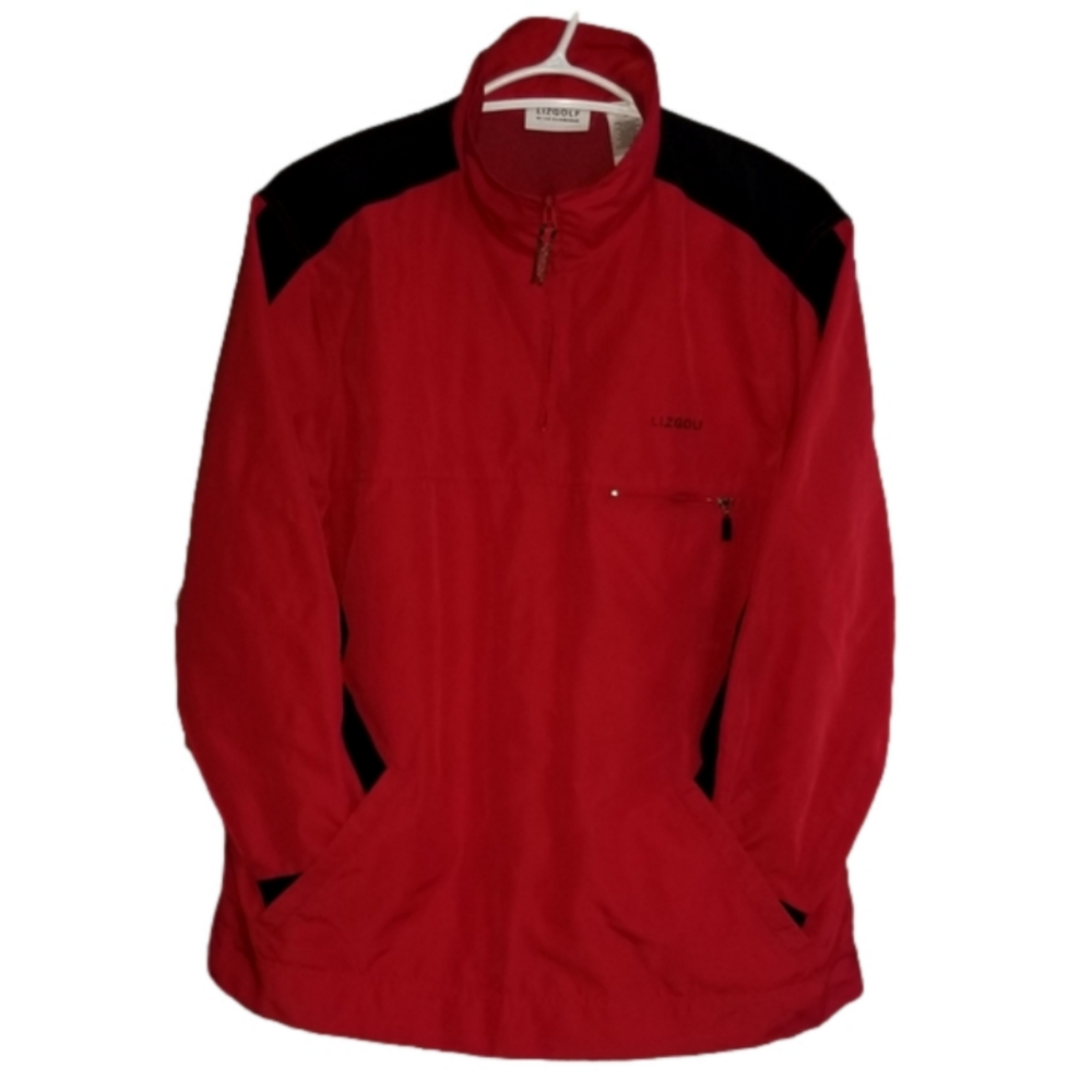 Liz Claiborne Liz Golf Lightweight 1/4 Zip Pullover Label Size L